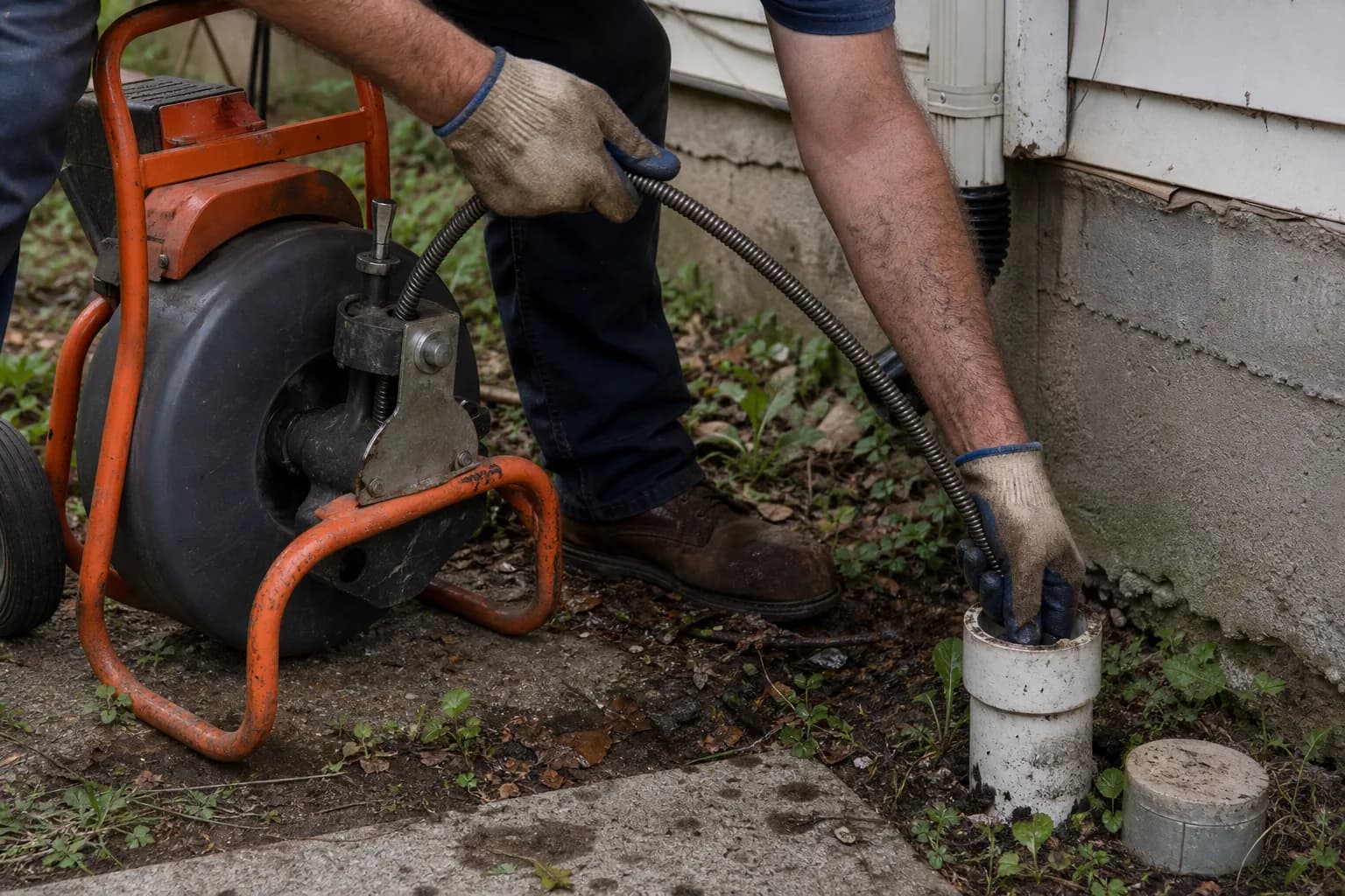 Drain Cleaning by Topline Plumbing in Redding, CA